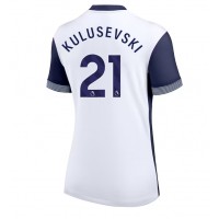 Tottenham Hotspur Dejan Kulusevski #21 Domáci Ženy futbalový dres 2024-25 Krátky Rukáv